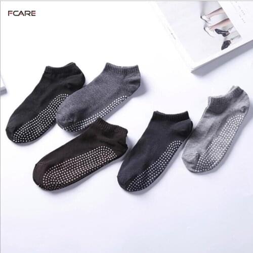 10PCS=5pairs 39 to 43 EU size Mens dispensing non-slip deporte yoga socks