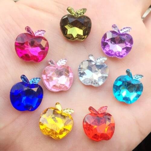 14mm Shiny Acryl Rhinestone Flatback Cabochon Art Supply DIY Scrapbooking Phone/Wedding 150pcs/lot -A76