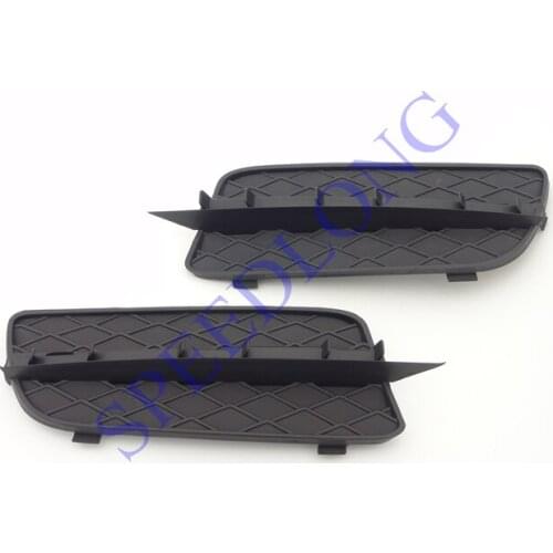 2 Pcs/Pair RH and LH Front bumper lower grille grill Trim insert for BMW X5 E70 2007-2010