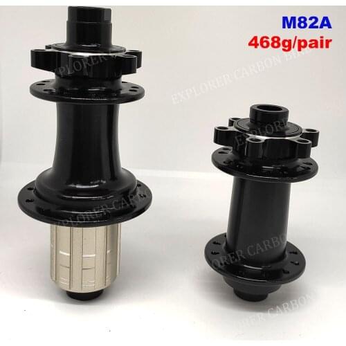 6 Bolts Disc brake mountain bike hub Powerway PHB M82A rim 32H brake hub 468g AM XC bike bearing hub J-bend hook 28H /32H hub