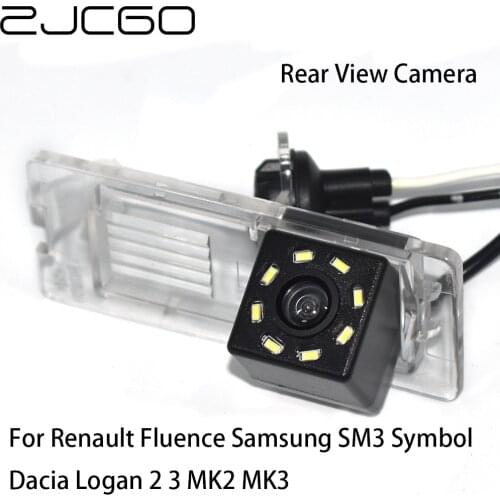 ZJCGO CCD Car Rear View Reverse Back Up Parking Waterproof Camera For Renault Fluence Samsung SM3 Symbol Dacia Logan 2 3 MK2 MK3
