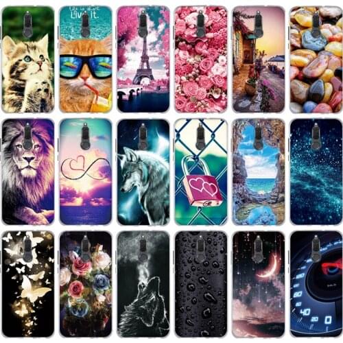 For Huawei Nova 2i Case Cover For Huawei Mate 10 Lite Case TPU Soft Silicon Back Cover For Huawei Honor 9i Maimang 6 Phone Cases