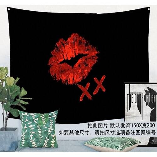Classic Movie\Rock Band\Creative Pattern Flag Banner Cloth Art Retro Poster Tapestry Wall Sticker Hanging Painting Indoor Decor