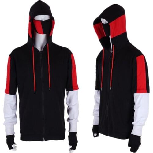 Adult Game Ikonik Skin Cosplay Costume Hoodies Coat Face Mask Glove Sets Halloween