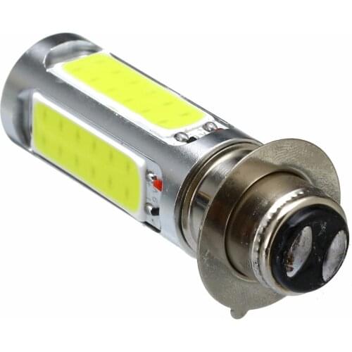 Mayitr 2pcs/set H6M PX15d COB LED Motorcycle Motor Bike ATV Headlight Fog Light Bulb 6000K White