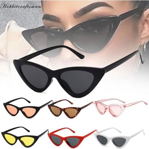NEW Fashion Women Cat Eye Glasses Ladies Vintage Retro Small Female Cute Trending Sunglasses UV Shade Dames wholesale sunglasses