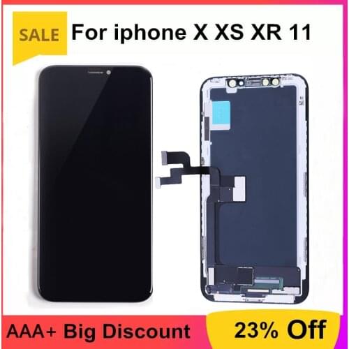Pantalla OLED Lcd Display gx oem screen replacement assembly for iPhone X XR XS MAX Screen 3D Touch for iphone11pro GX ZY JK