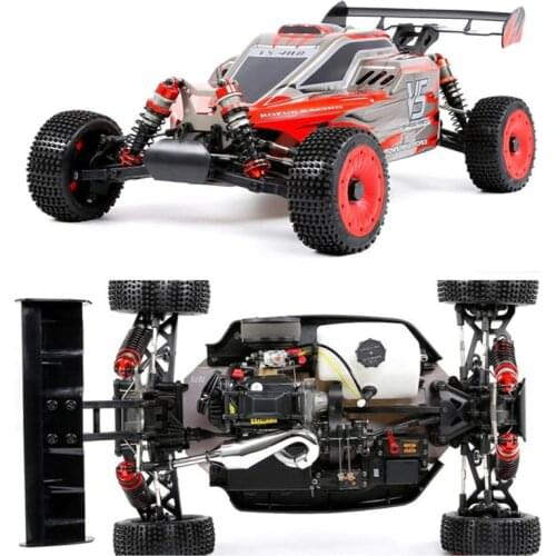 Rovan Rofun 1/5 Baja 5B V5 32CC Gasoline Engine with Two 55KG Servo RC 4WD Truck Off Road Race Off-road Vehicles