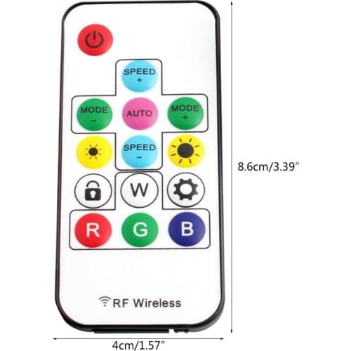 Led controller RGB WS2811 WS2812 Controller Remote Control Sp103E 14Key Wireless BX0E