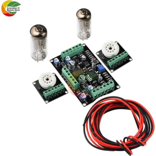 Ziqqucu 6E2 Cats Eye Tube Audio Indicator Driver Board Fluorescent Tuning Instruction Circuit Amplifier DC12V