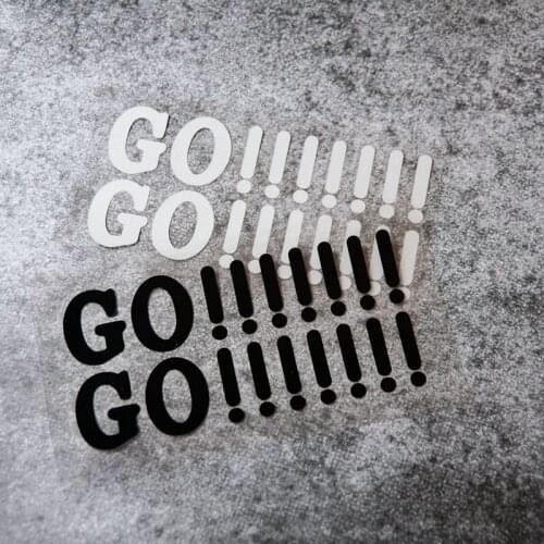 NO.053 Motorcycle Racing Rossi Fleet GO!!!!!!! Waterproof Motocross Windshield Helmet Fuel Tank Car Stickers and Decals