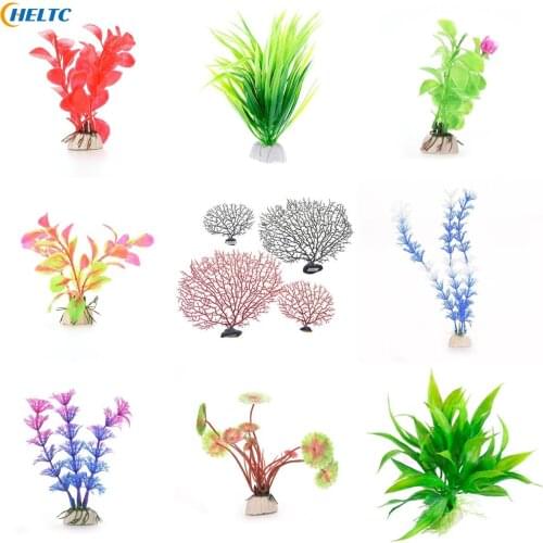 16style Fishing Fis Tank Landscaping Decor Tree Shape Resin Coral Aquarium Decoration Sea Iron Tree Plastic Coral Aquarium Decor