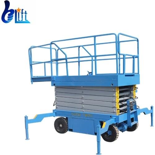 20M Electric Mobile Aerial Scissor Table Lift Hydraulic Lifts Suppliers