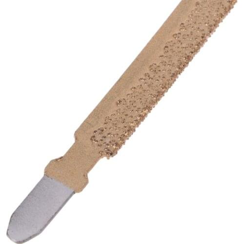 4"/100mm Brazed Diamond Jig Saw Blade 46 Grit For Cutting Marble Tiles Stone