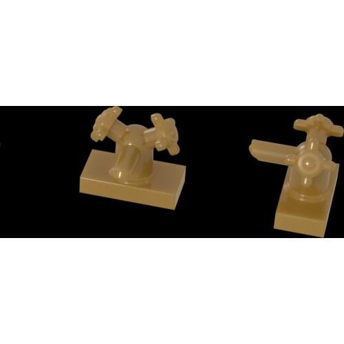 6PCS Water Tap Building Blocks Compatible Major Brand Kids Toys 28920 Early LearningMOC Education Gifts