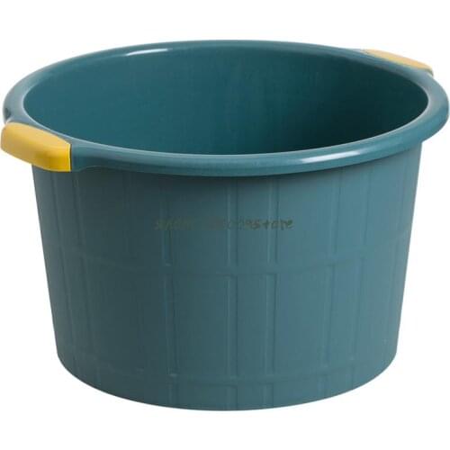 Household Foot Soaking Bucket Heightening Over Leg Plastic Foot Basin Massage Thick Foot Bath Artifact Heat Preservation Deep Bu