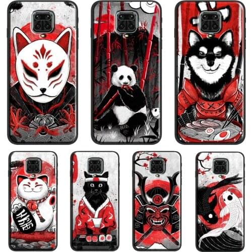 Red Sun Japanese Japan Art For Xiaomi Redmi Note 10 7 8 9 Pro Note 8T 9S Soft Case For Redmi 9T 9A 9C K40 Pro Cover