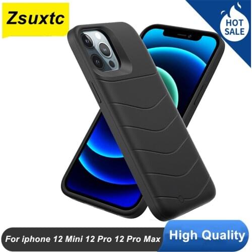Battery Charger Case For Iphone 12 Pro For Iphone 12 Mini 12 Pro Max Battery Case Audio Output Power Bank Cover