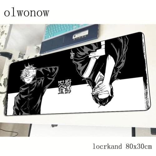 Jujutsu Kaisen mouse pad gamer cool new 900x400mm gaming mousepad notbook desk mat Adorable padmouse game pc gamer mats gamepad