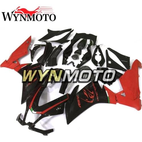 Red Black Complete Fairings For Aprilia RSV4 1000 2010 2011 2012 2013 2014 2015 Motorbike Bodywork Kits High Quality New Hulls