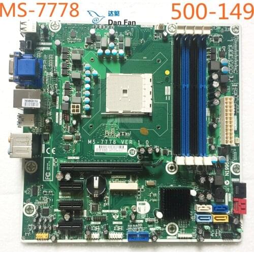 716188-001 For HP 500-149 Desktop Motherboard 717067-501 FM2 MS-7778 VER:1.0 Mainboard 100%tested fully work