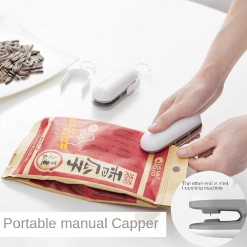 Mini Sealing Machine Kitchen Storage and Organization Household Sealing Food Clip Heat Sealer for Kitchen Convenience