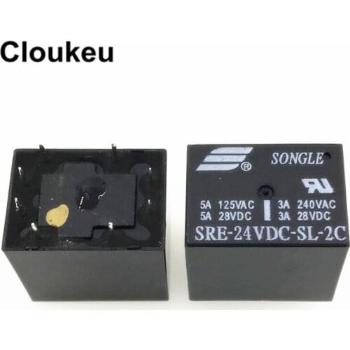 SRE-24VDC-SL-2C 3A Relay DIP8