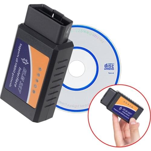 Topnavi ELM327 v1.5 Interface Bluetooth OBD2 Auto Scanner Tool Adapter TORQUE ANDROID