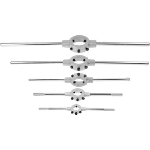 1Pcs Round Die Wrench Flexible Steel Circular Die Handle for Dies Threading Tool