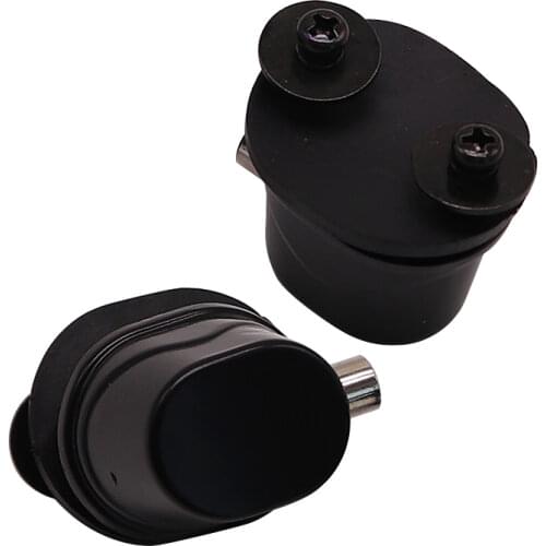 12 Pieces Black Drum Lug 26mm Hole To Hole Distance with Washer and Screws Singel Side Tom Drum Lug One Side Snare Drum Lugs