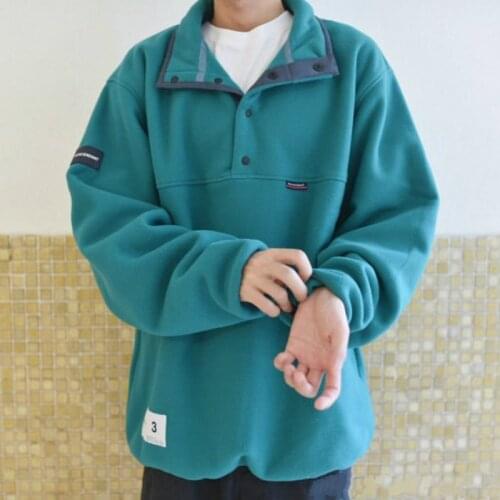 2021 Desceedant fleece sweater dcdt xishanche loose stand collar hoodies