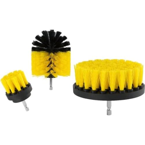 2021 Hot Sale Drill Brush Cleaner Scrubbing Brushes for Bathroom Surface Grout Tile Tub Shower Kitchen Auto Care Cleaning Tools