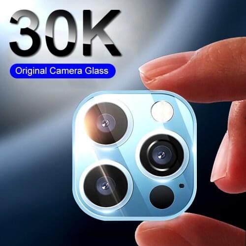 30K Original Full Cover Camera Lens Protection Glass For iPhone 11 12 Pro Max Glass On iPhone 12 Mini Back Lens Protective Glass