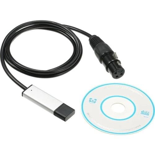 DMX512 USB DMX interface adapter LED stage lighting controller, USB to DMX interface adapter, DMX controller