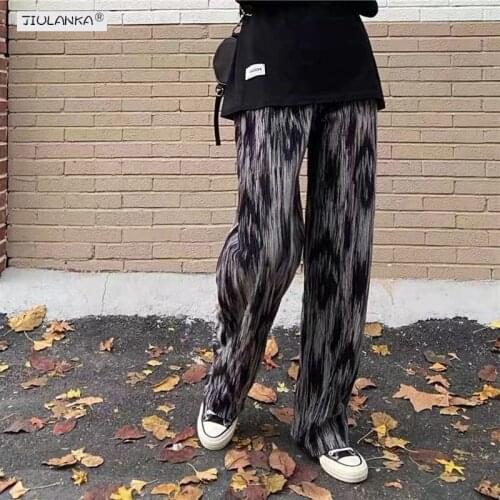 JIULANKA Women's Wide Trousers