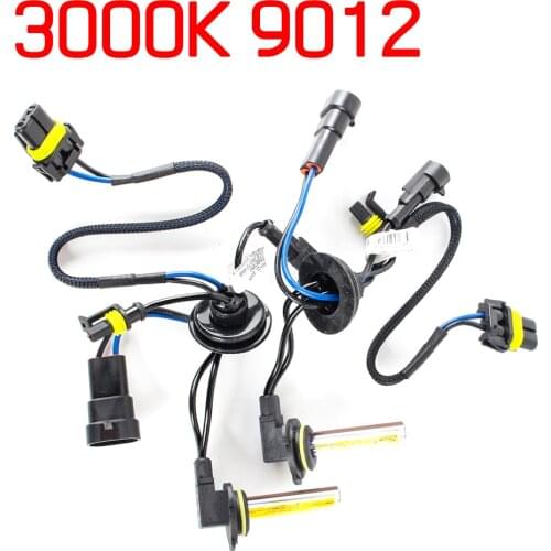 35W HID Xenon Healight Kit 9012 3000K Auto Headlamp Car Headlight Lamp 12V DC Free Shipping