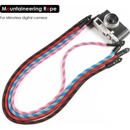 Nylon Hand-woven Rope Camera Shoulder Neck Strap Belt for Mirrorless Digital Camera Leica Canon Nikon Olympus Pentax Sony