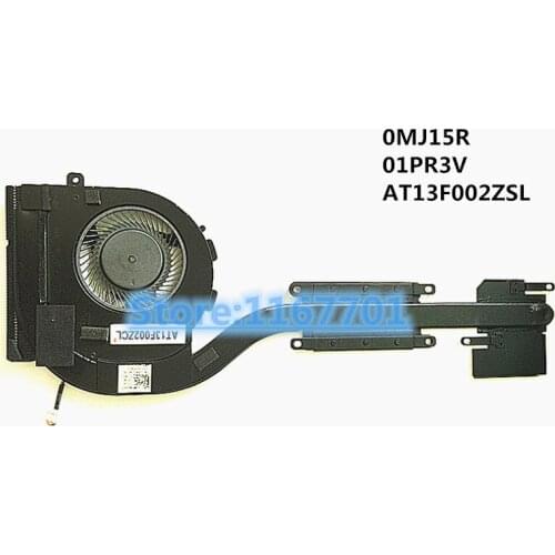 New Original Laptop CPU cooling Radiator Heatsink&Fan for Dell Latitude 5450 L5450 E5450 0MJ15R 01PR3V AT13F002ZSL AT13F002ZCL