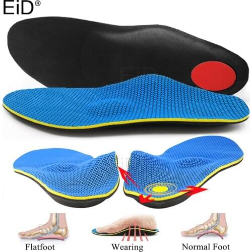 Orthopedic Shoes Sole Insoles for Flat Feet Arch support Unisex O/X Leg Correction Foot Pain Relief EVA Sport Shoe Pad Insert
