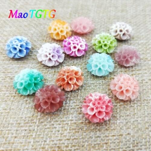 Multicolored Daisy Coral Beads For Jewelry Making Necklace Bracelet 10/12/15mm Mixed Color Daisy Flowers Beads Wholesale
