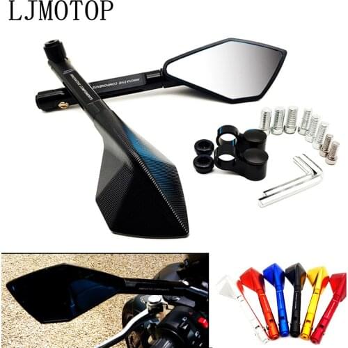 CNC Aluminum Universal Motorcycle Rearview Mirror Moto side Mirrors For Honda CRF150R CR125R CR250R SL230 CRF450R CRF250X