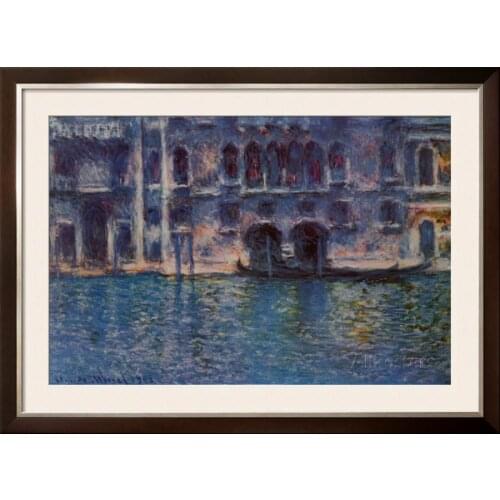 High quality Claude Monet paintings Venice Palazzo Da Mula oil on canvas hand-painted Home decor