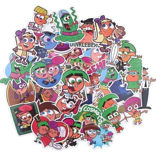 100set/lot G1044 39 Pcs/set Cartoon Sticker Cute Decal Kid Sticker For Suitcase Luggage Laptop Waterproof Car Skateboard Sticker