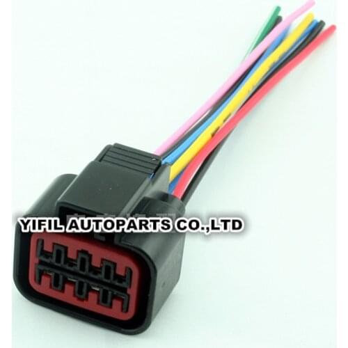 2/4/10pcs/lot 8 Pin/Way Female KUM PB625-08027 Sealed Automotive Lamp Connector Headlight Plug Wire Pigtail For Hyundai KIA