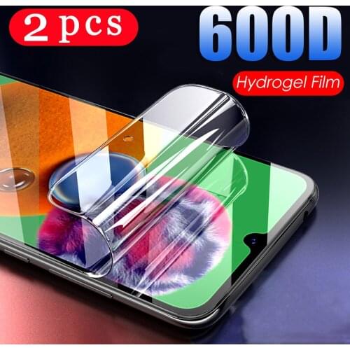 2Pcs for samsung galaxy A10 A90 A80 A70 A60 A50 A40 A30 A20 soft full cover hydrogel film protective film phone screen protector