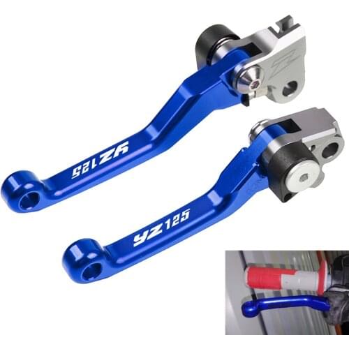CNC Accessories Dirt bike brakes Motor Brake Clutch Levers Handle FOR Yamaha YZ125 2015 2016 2017 2018 2015-2018 YZ125 YZ 125