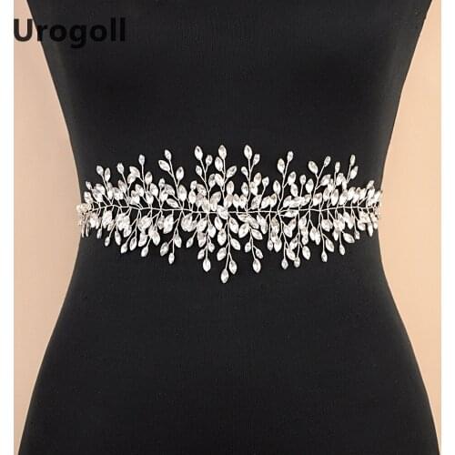 Noble Wedding Belt Dress Belt Rhinestone Headwear Wedding Belt For Bridal Wedding Accessories Belt For Women Girl Party Dress Up