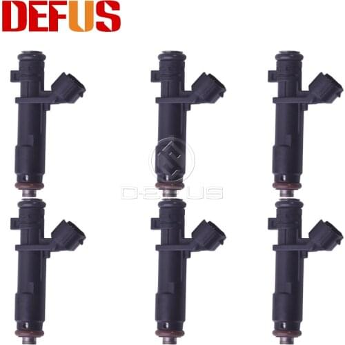 DEFUS 6PCS Flow Matched OEM 03D906031G Fuel Injector New Parts Car Prtrol Injections For VW FOX 1.2L 2010-2016 Nozzles