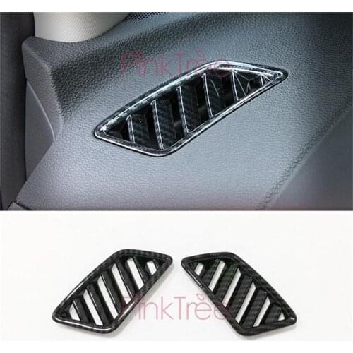 Interior Dashboard Side Air Conditioning Outlet Vents Decorative Cover Trim Strip For Mitsubishi Eclipse Cross 2017 2018 2019