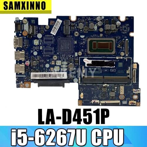 LA-D451P 5B20L46036 motherboard For Lenovo Flex4-1470 Yoga 510-14ISK Laptop Motherboard i5-6267U CPU 100% test work